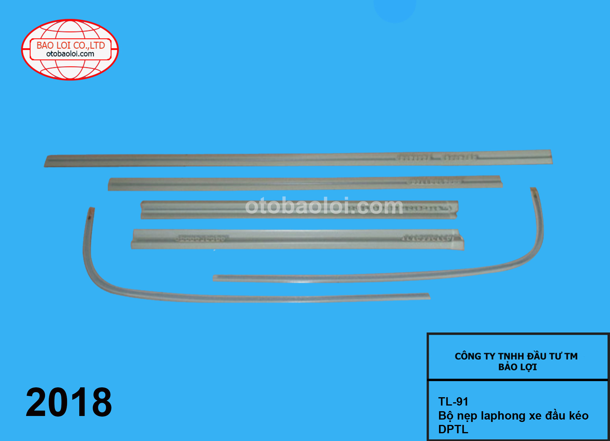 bộ nẹp laphong xe đầu kéo DPTL