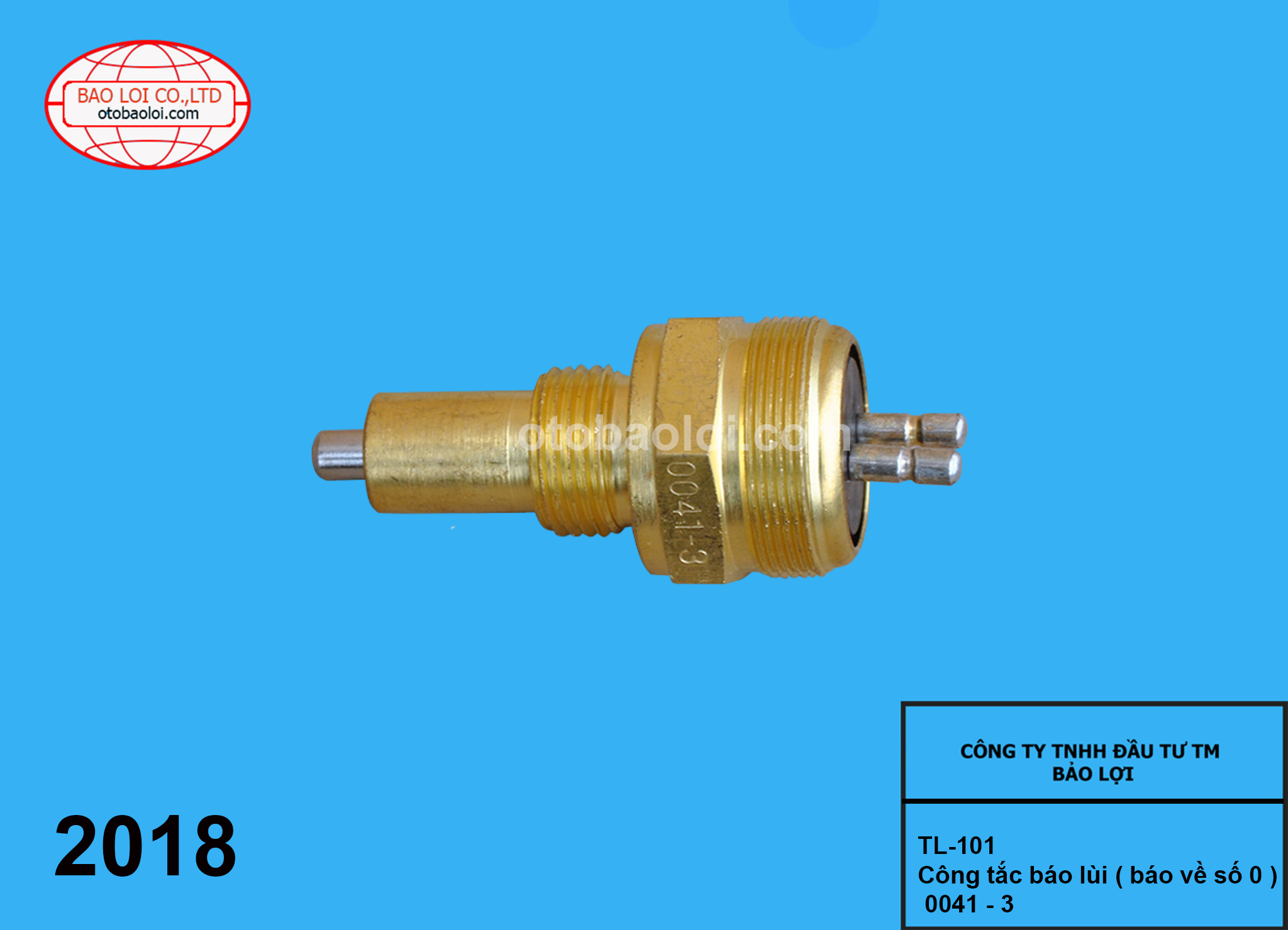 Công tắc báo lùi ( báo về số 0 ) 0041 - 3
