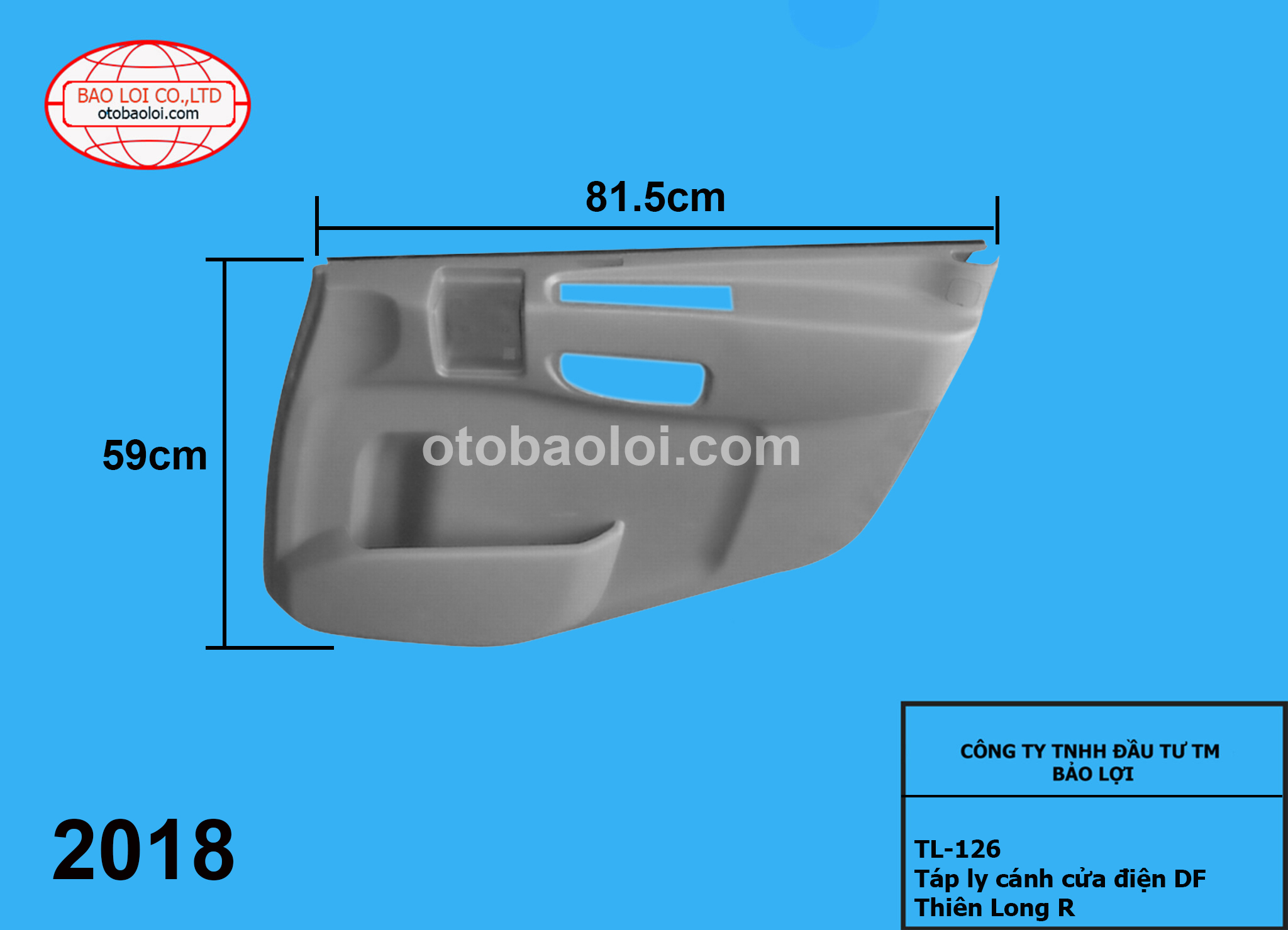 Táp ly cánh cửa dien DF Thiên Long R