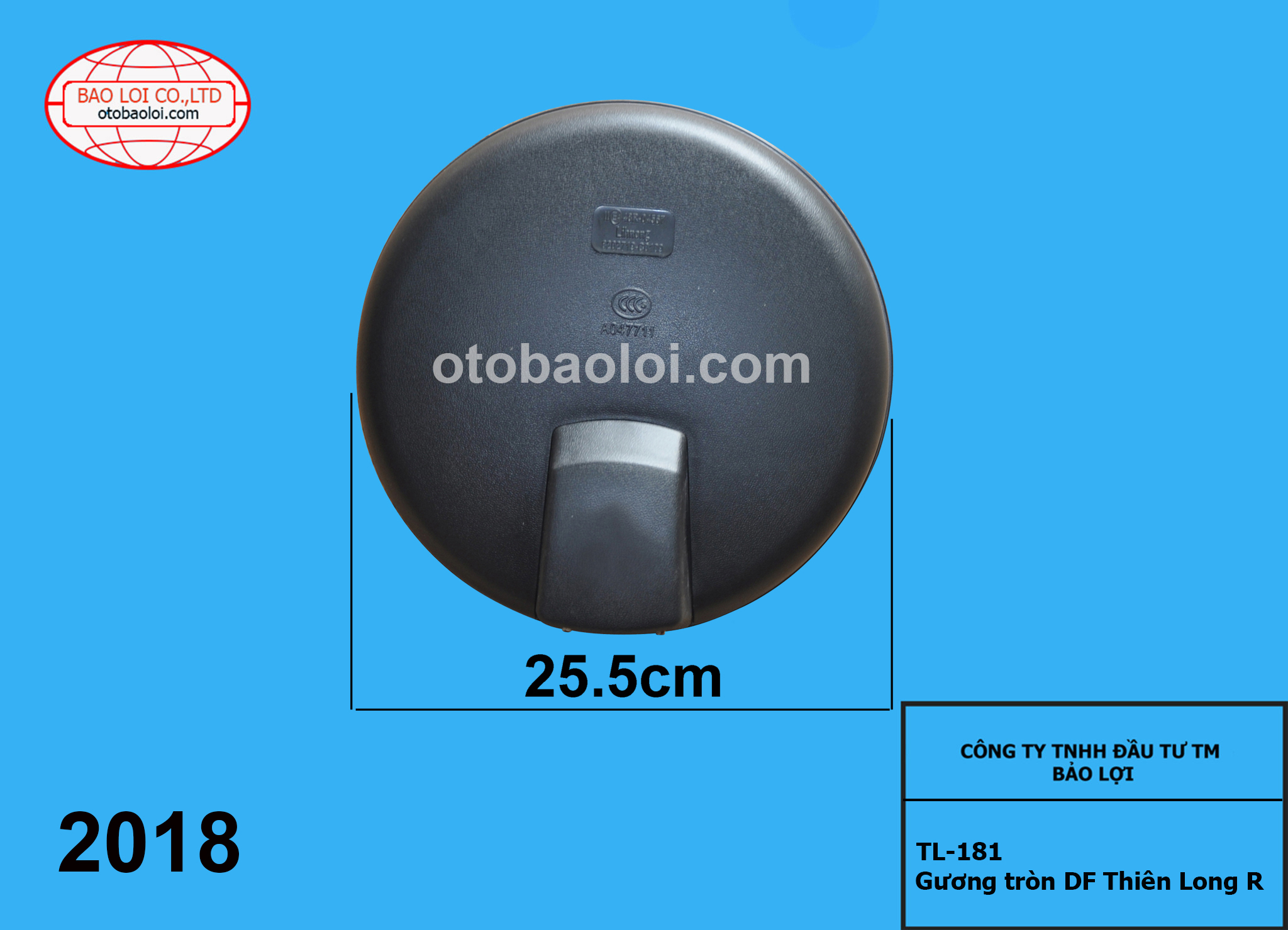 Gương tròn DF Thiên Long 