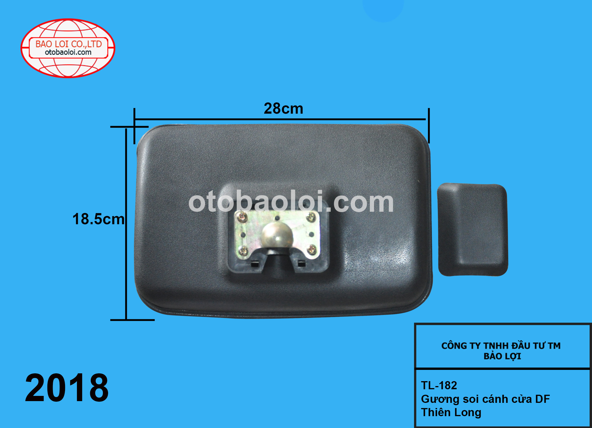 Gương soi cánh cửa DF Thiên Long