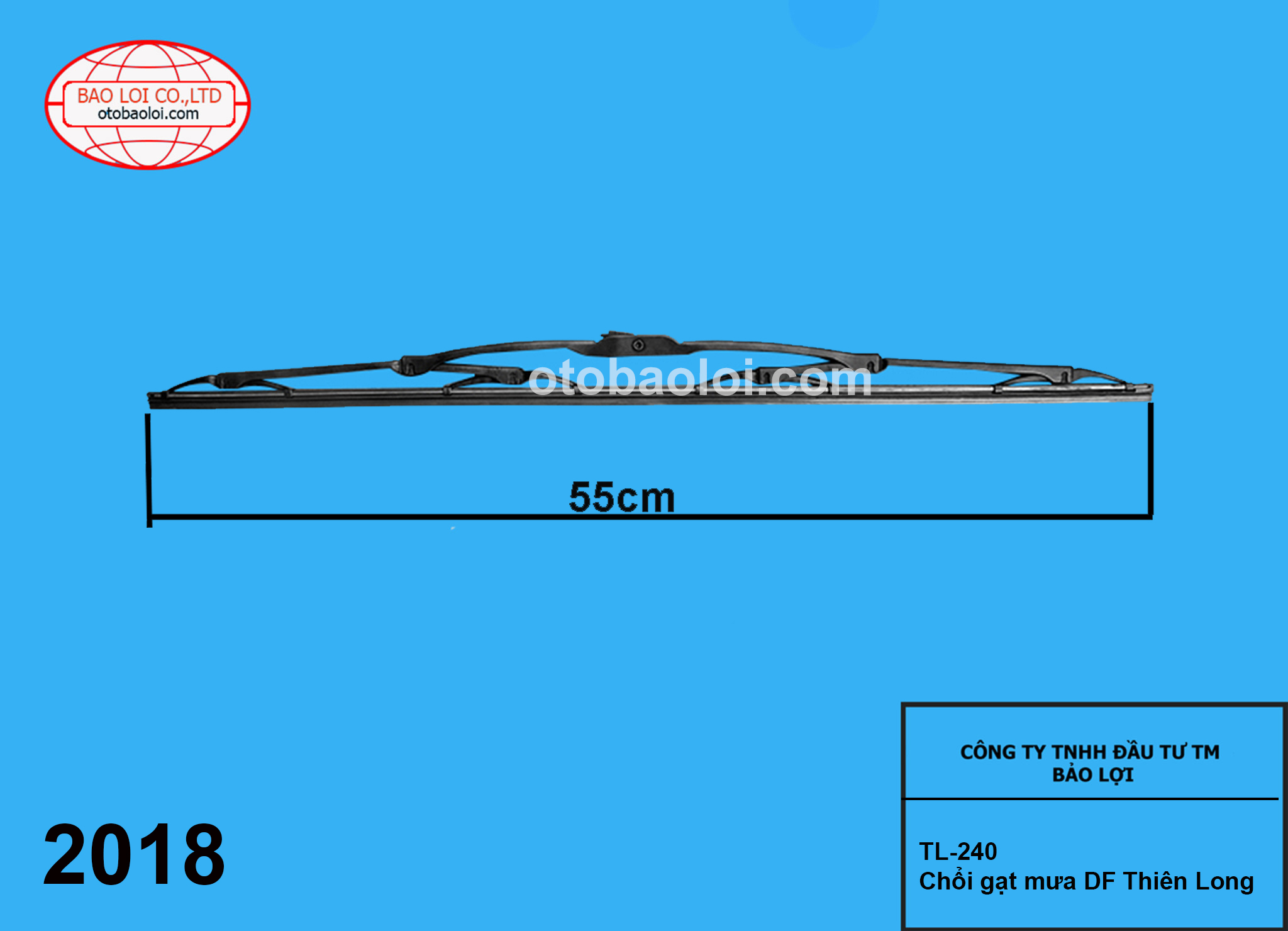 Chổi gạt mưa DF Thiên Long 