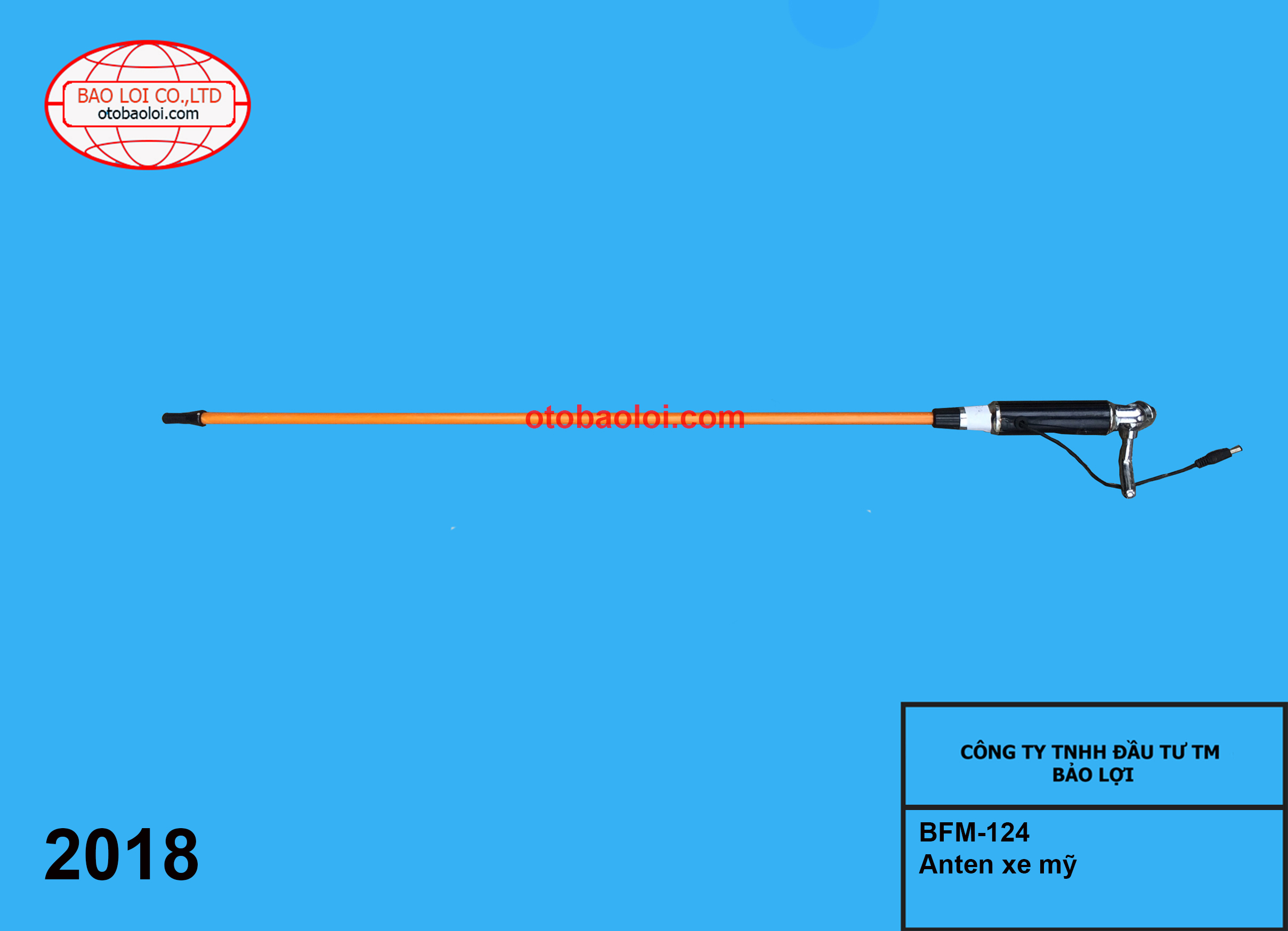 Anten xe mỹ không lo xo