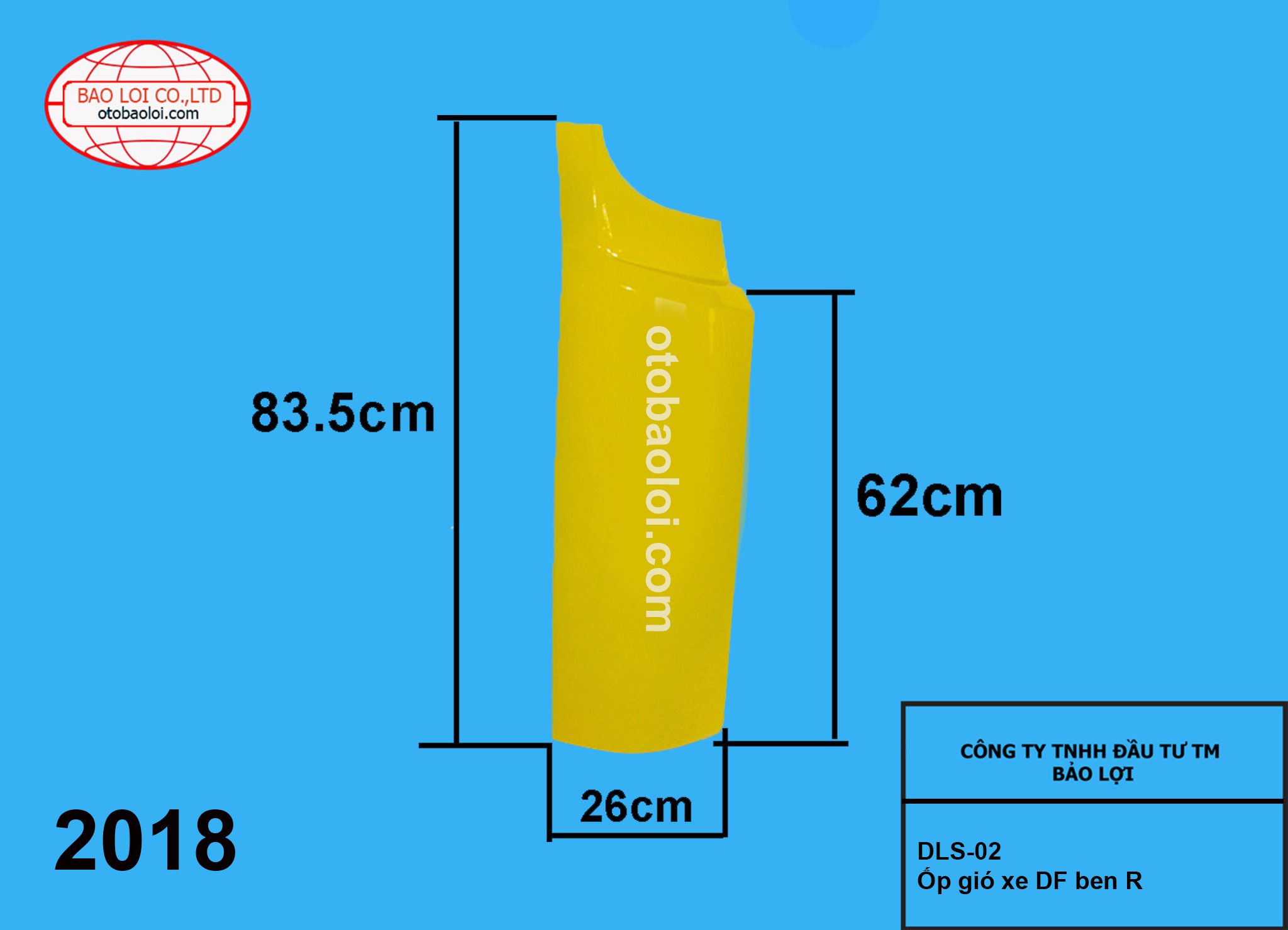 Ốp gió xe DF ben R .