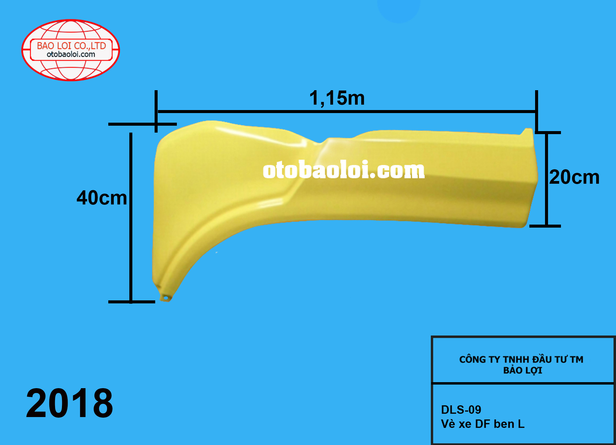 Vè xe DF ben L .