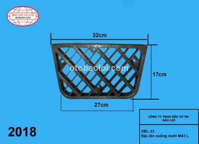 Bậc lên xuống dưới  M43 L