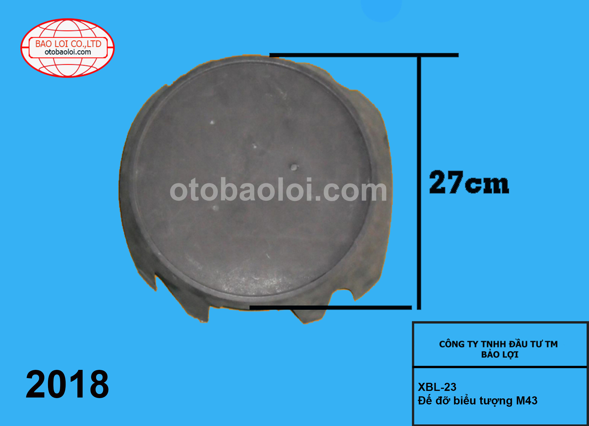 Đế đỡ biểu tượng M43