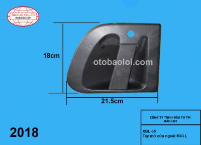 Tay mở cửa ngoài M43 L