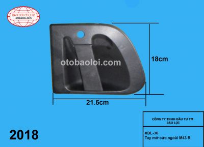 Tay mở cửa ngoài M43 R