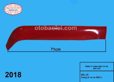 Trang trí vè xe M43 L