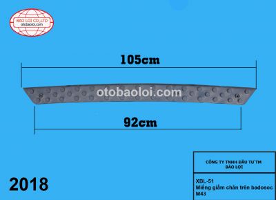 Miếng giẫm chân trên Badosoc M43