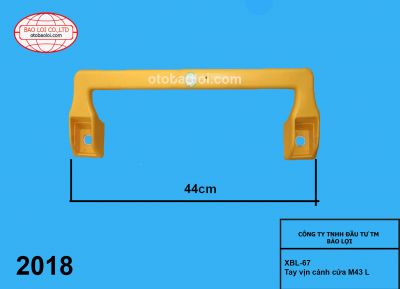 Tay vịn cánh cửa M43 L