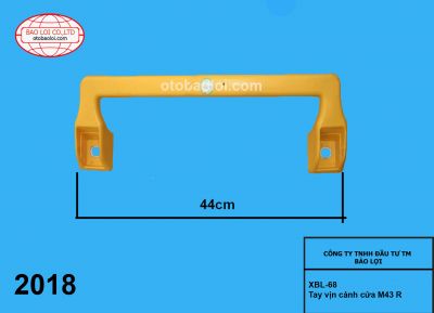 Tay vịn cánh cửa M43 R