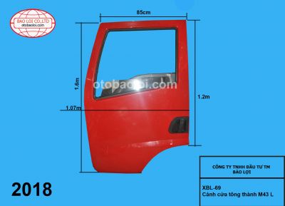 Cánh cửa tông thành M43 L