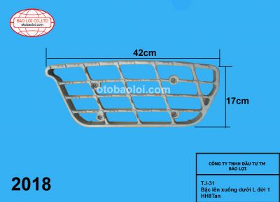 Bậc lên xuống dưới L đời 1 HH8Tan