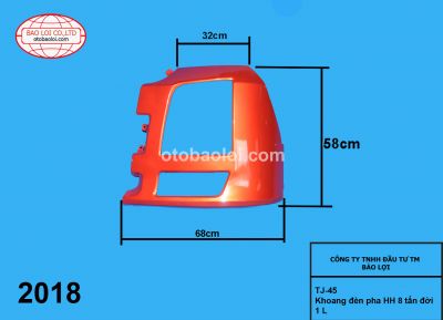 Khoang đèn pha HH 8 tấn đời 1 L