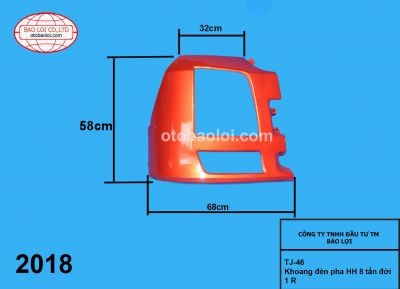 Khoang đèn pha HH 8 tấn đời 1 R