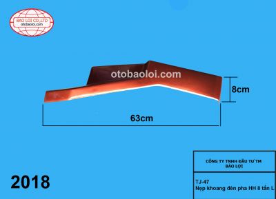 Nẹp khoang đèn pha HH 8 tấn L