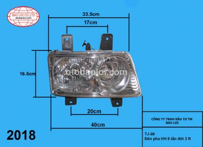 Đèn pha HH 8 tấn đời 3 R
