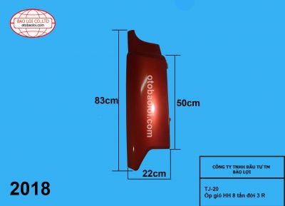 Ốp gió HH 8 tấn đời 3 R