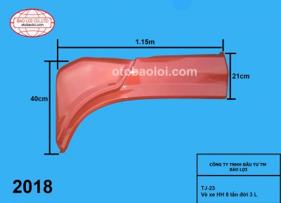 Vè xe HH 8 tấn đời 3 L