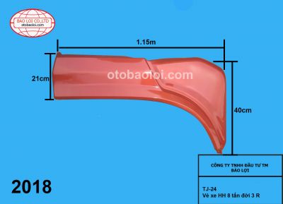 Vè xe HH 8 tấn đời 3 R