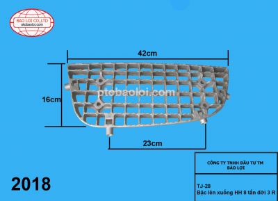 Bậc lên xuống HH 8 tấn đời 3 R