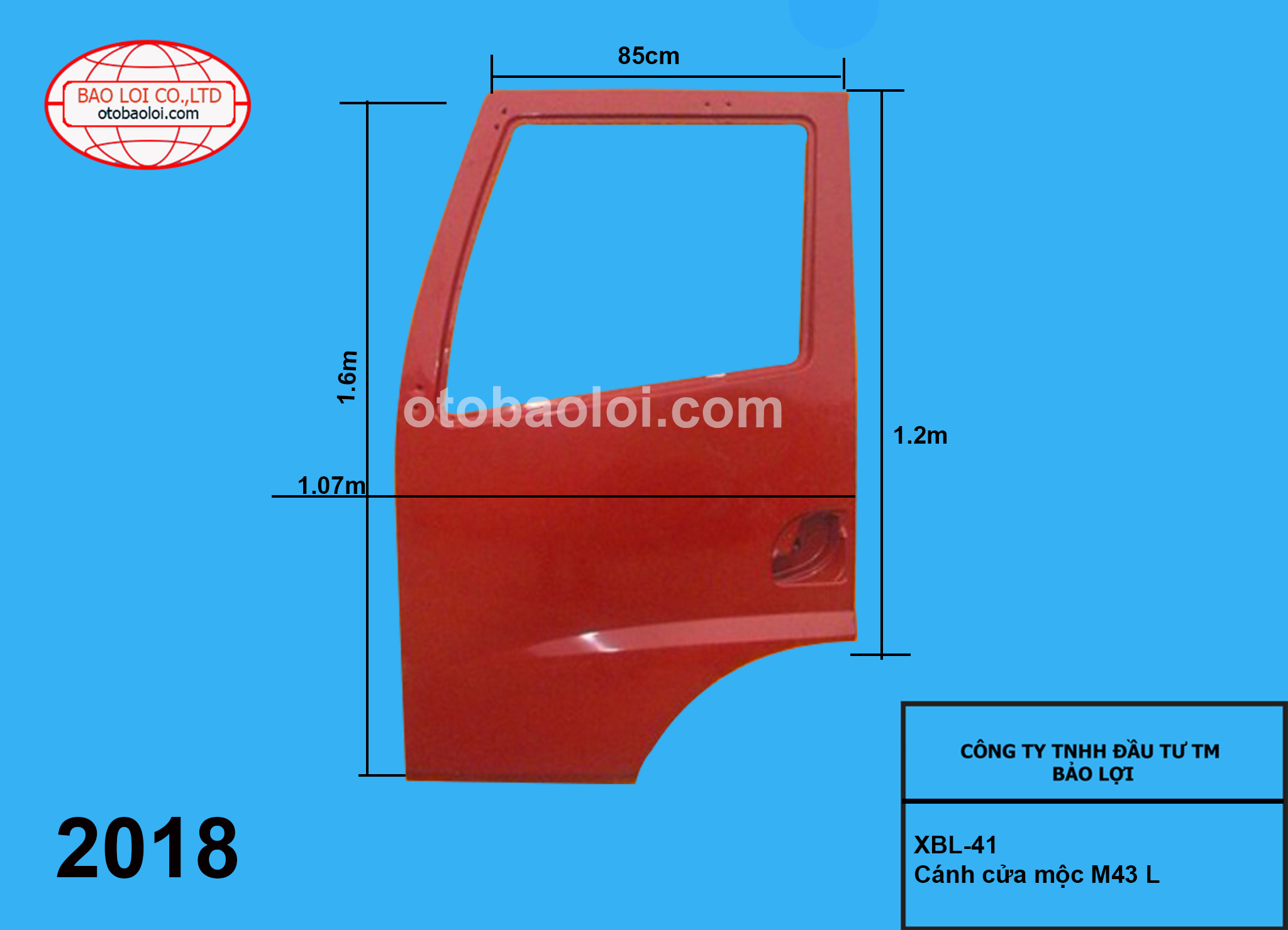 Cánh cửa mộc M43 L