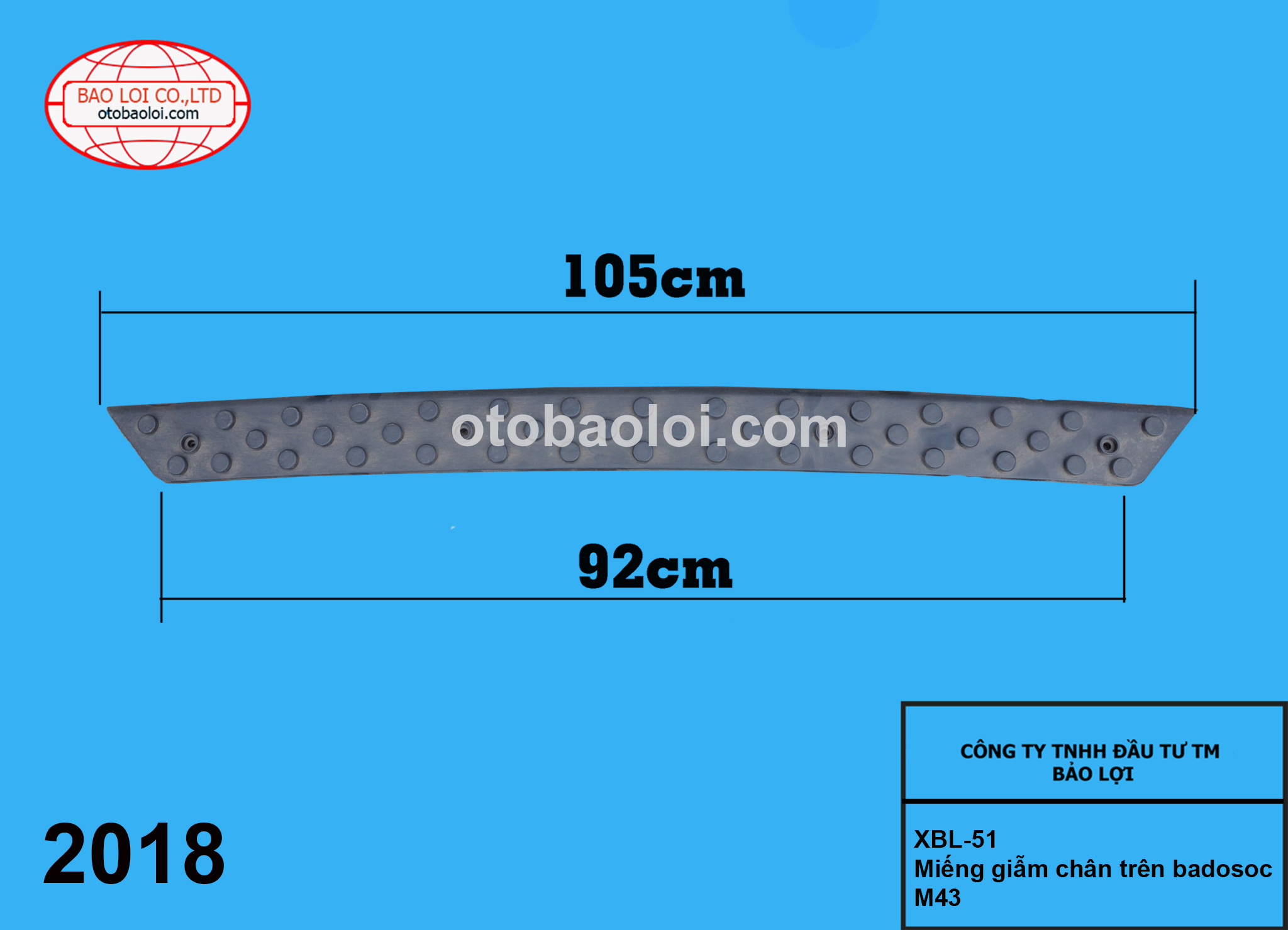 Miếng giẫm chân trên Badosoc M43