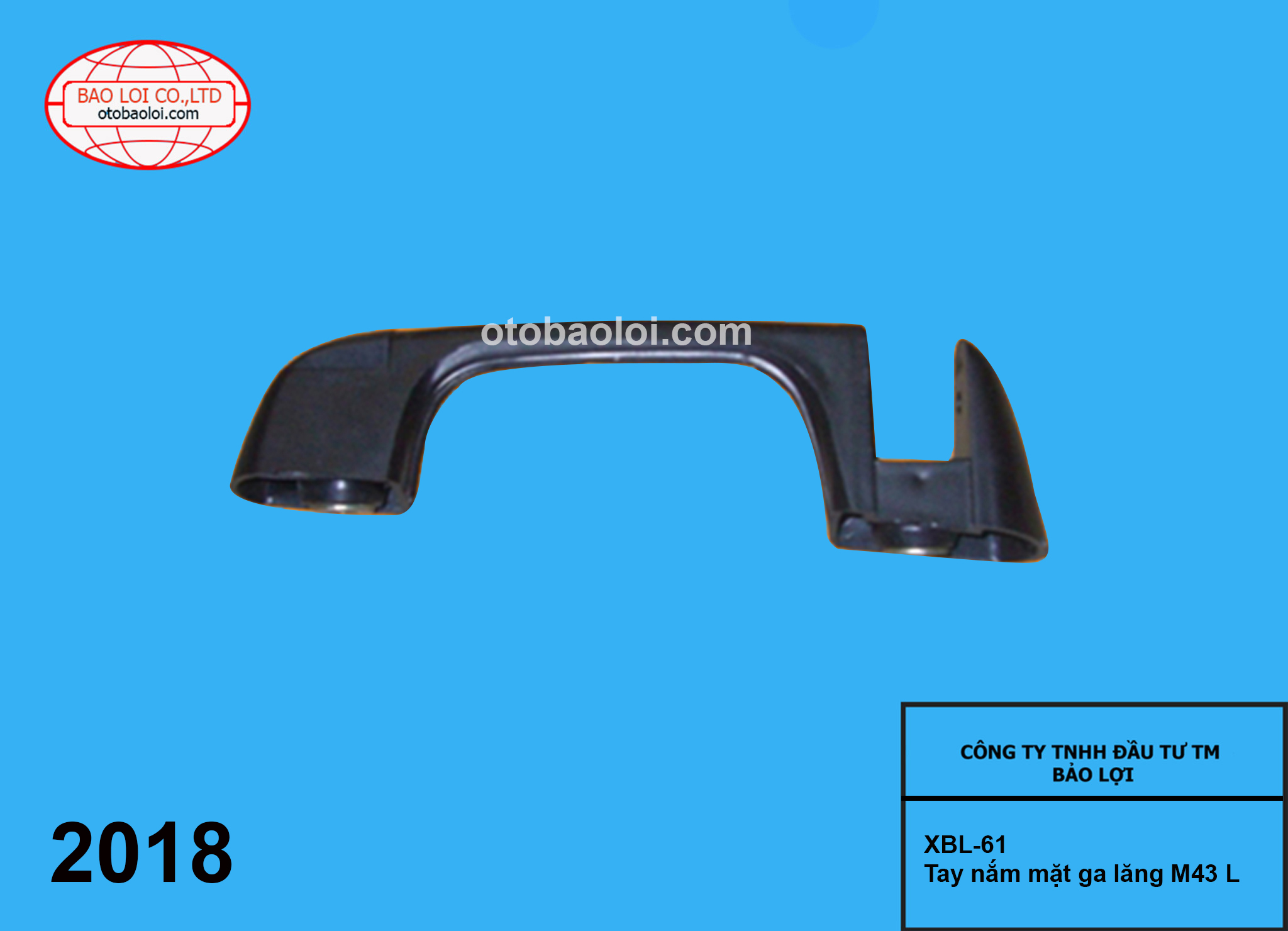 Tay nắm mặt ga lăng M43 L