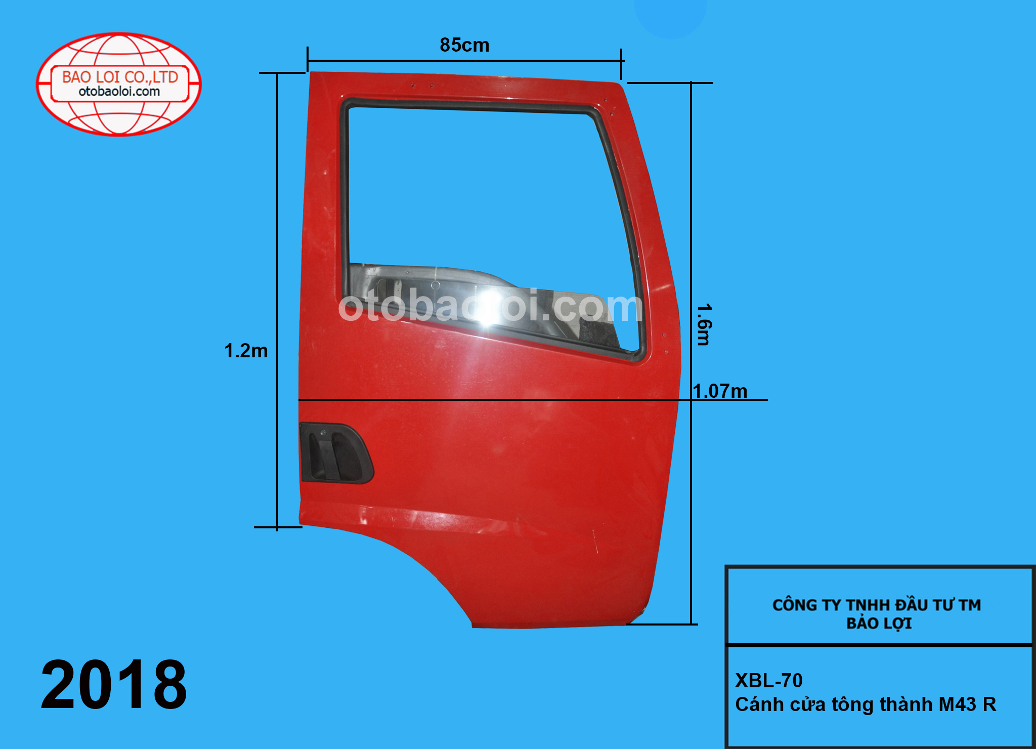 Cánh cửa tông thành M43 R