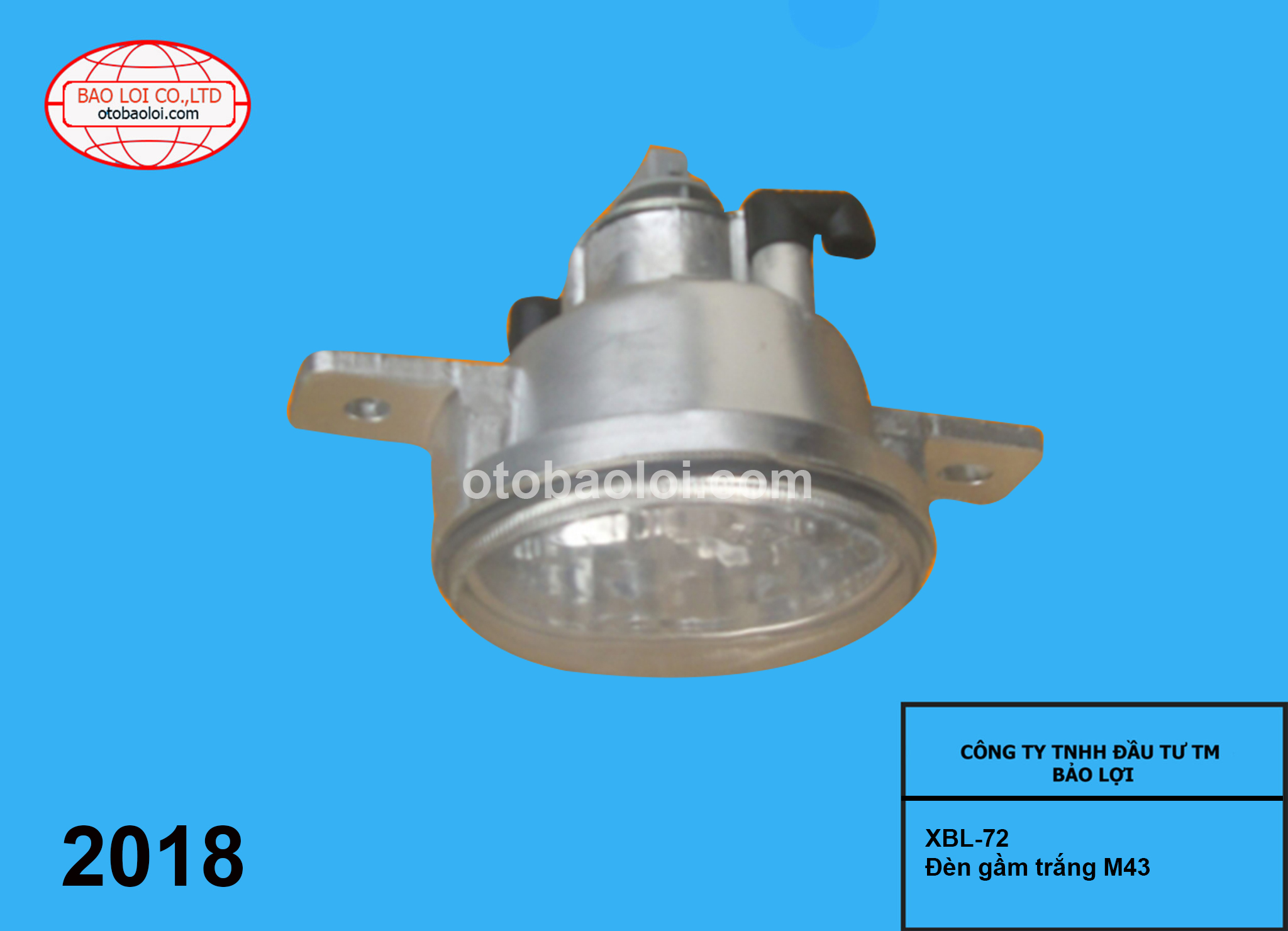 Đèn gầm trắng M43