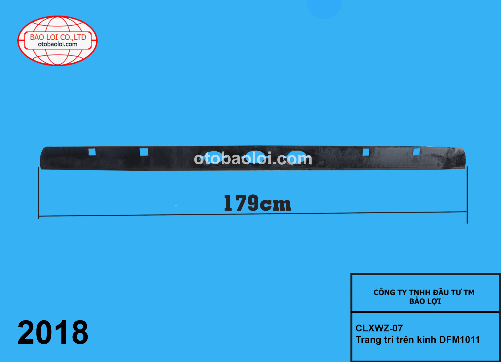 Trang trí trên kính DFM1011