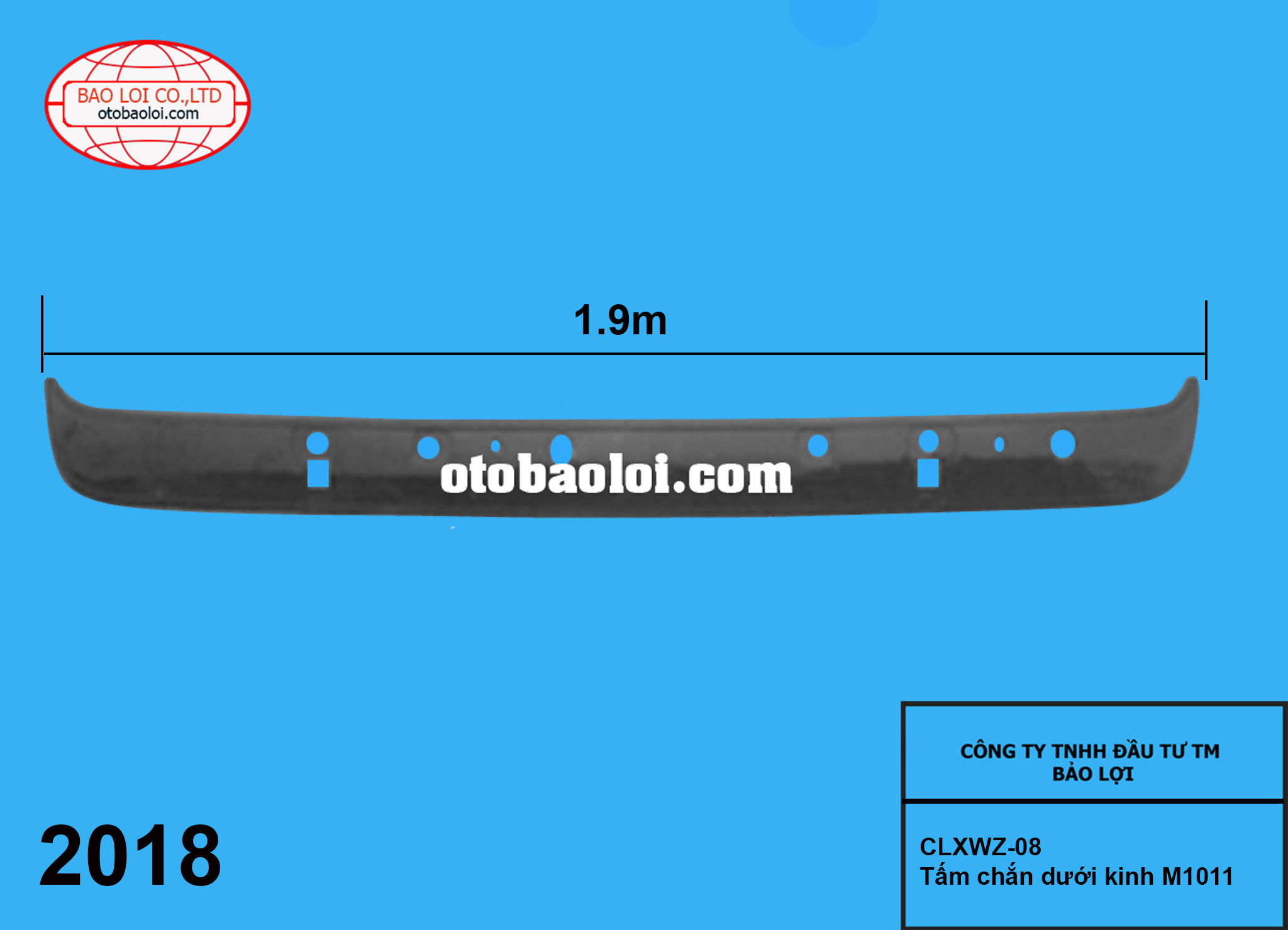 Tấm chắn dưới kinh M1011