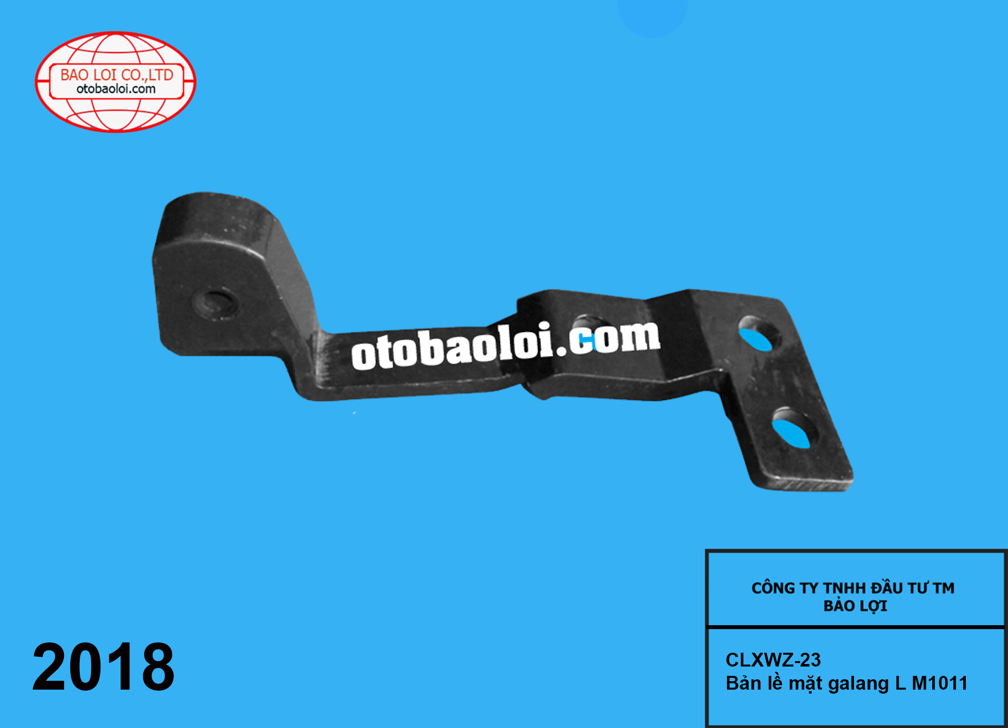 Bản lề mặt galang L M1011