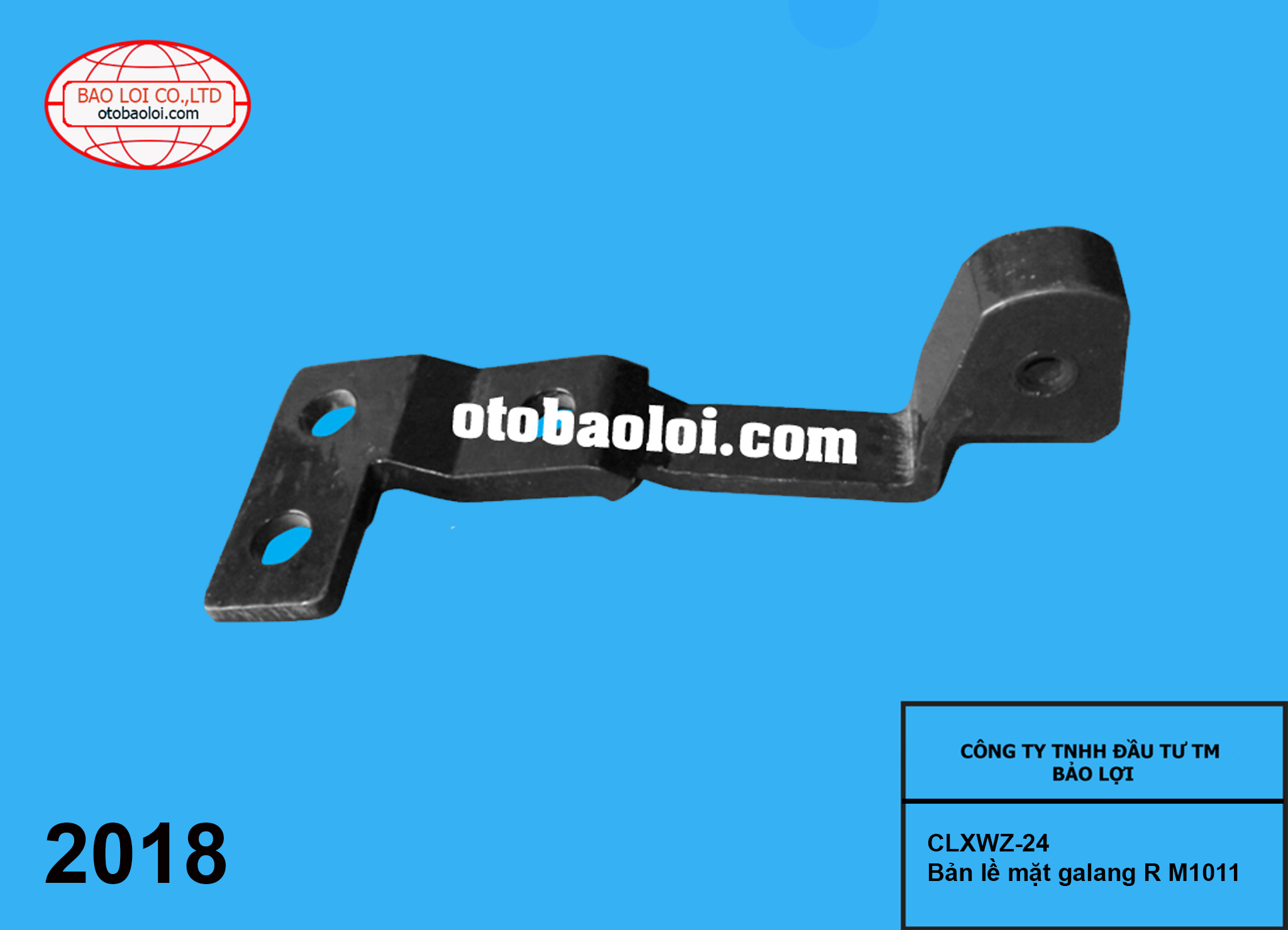 Bản lề mặt galang R M1011