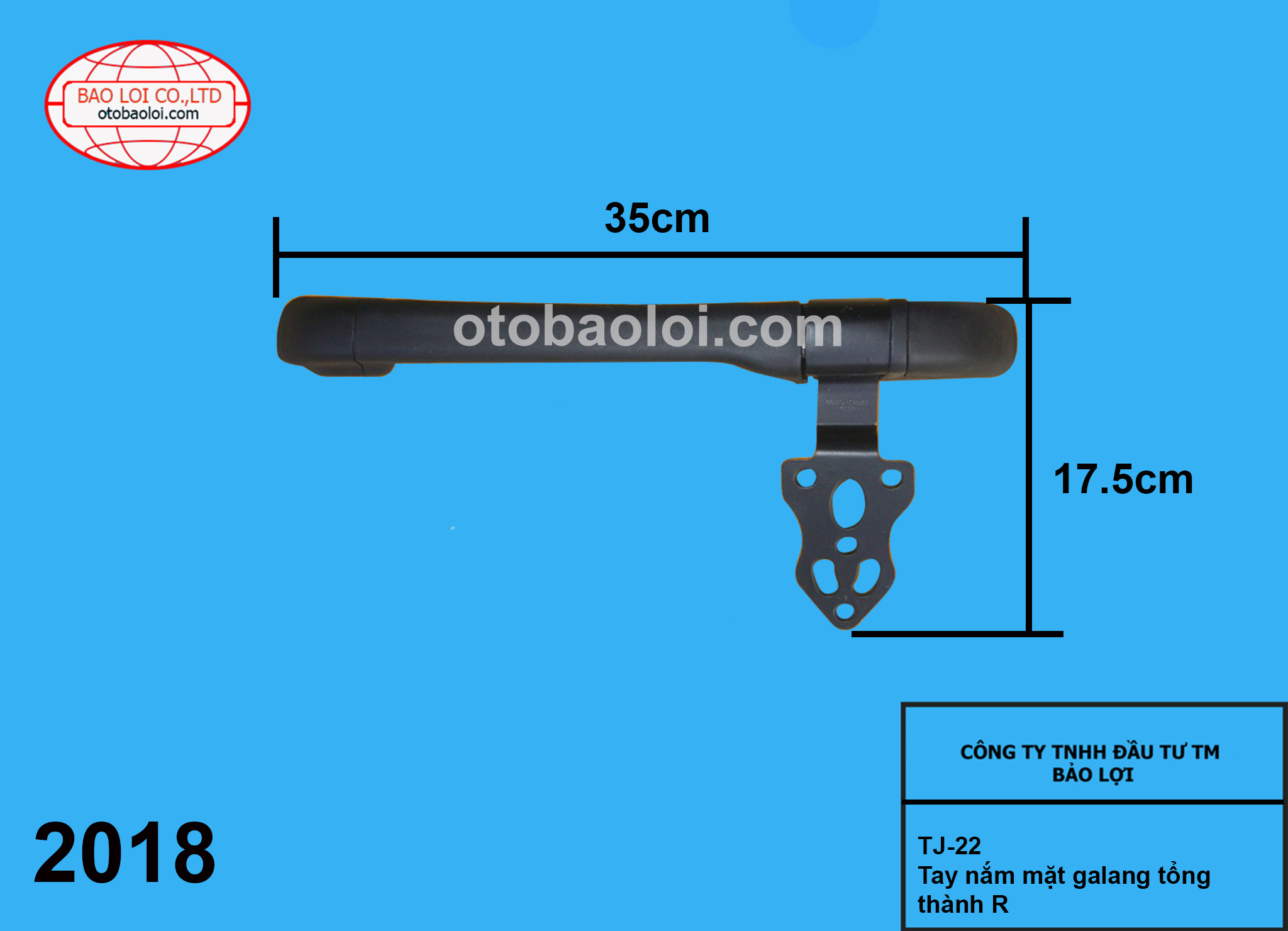 Tay nắm mặt galang tổng thành R
