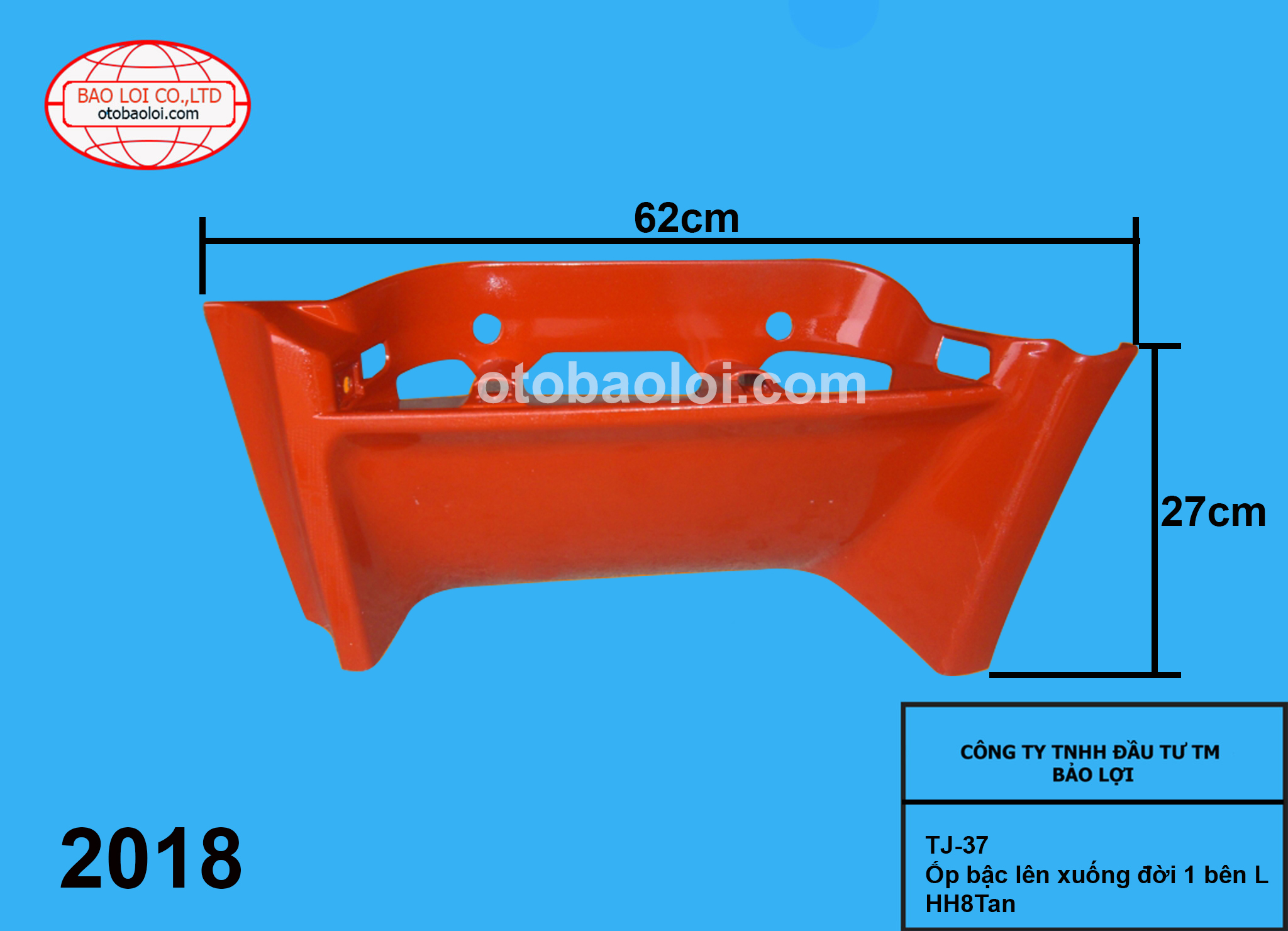 Ốp bậc lên xuống đời 1 bên L HH8Tan