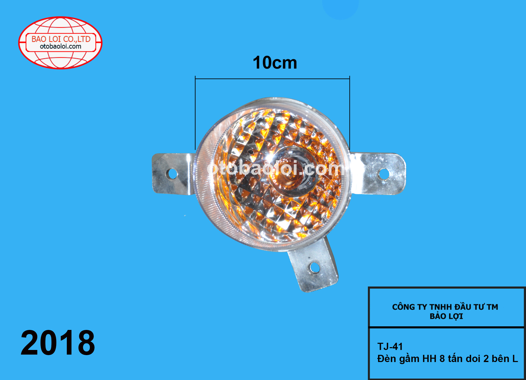 Đèn gầm HH 8 tấn doi 2 bên L