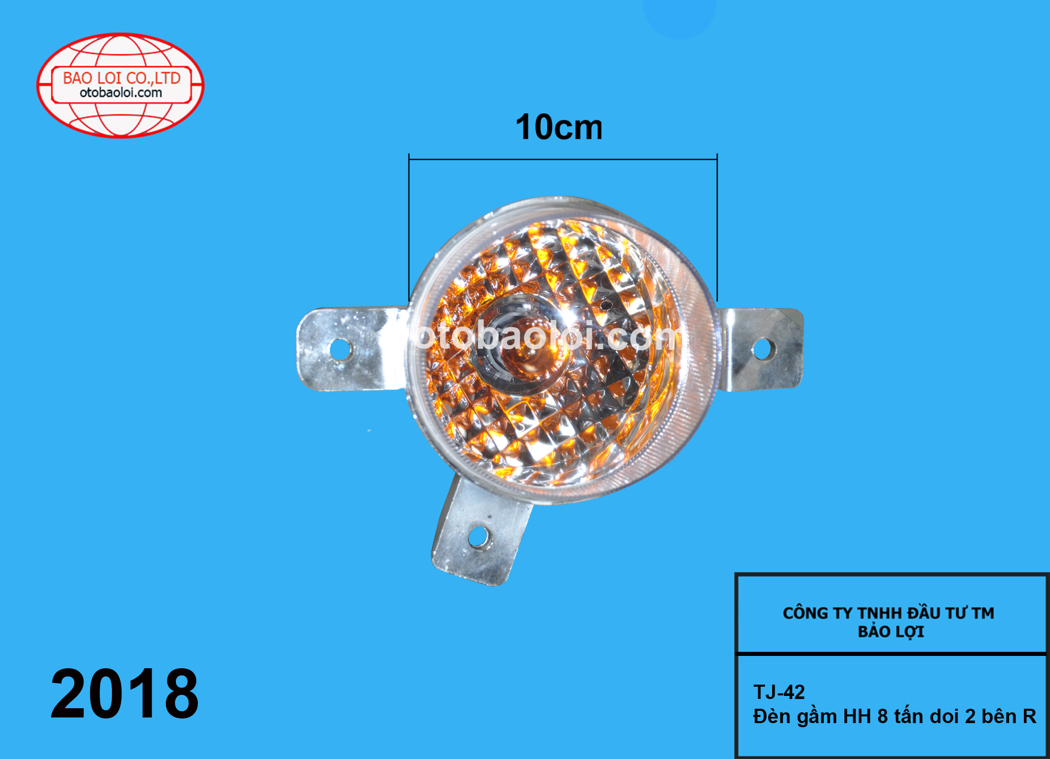 Đèn gầm HH 8 tấn doi 2 bên R