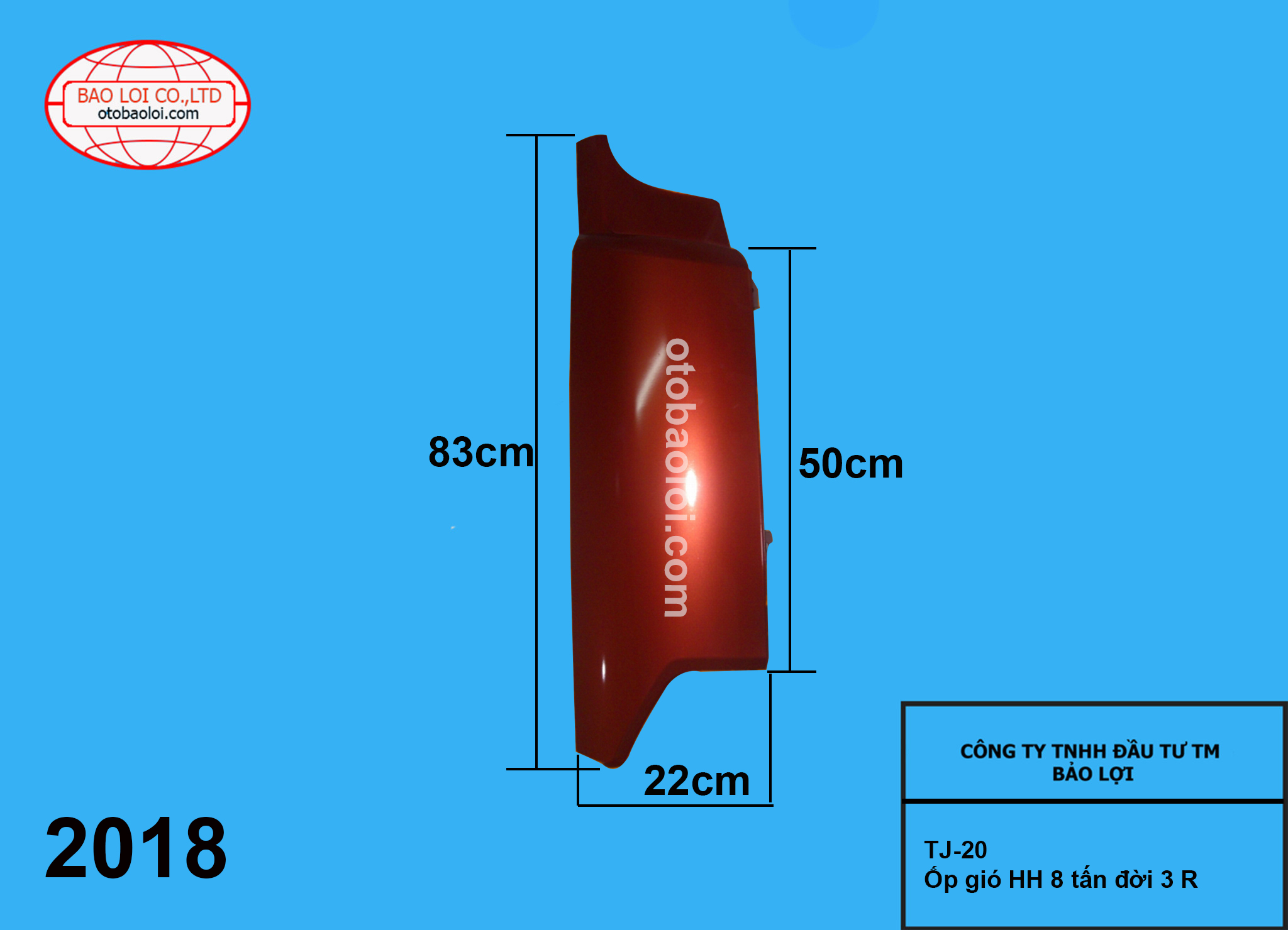 Ốp gió HH 8 tấn đời 3 R