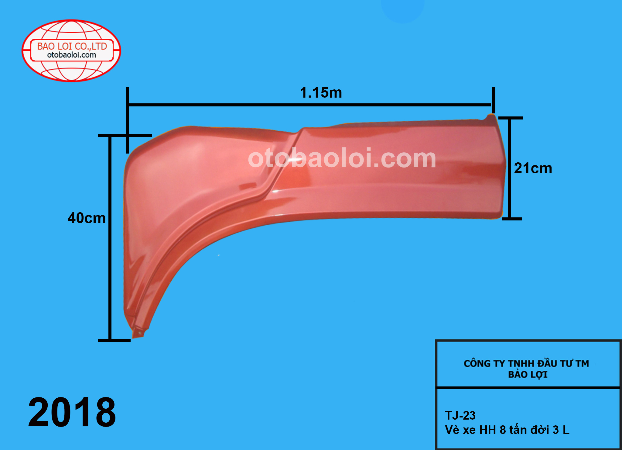 Vè xe HH 8 tấn đời 3 L