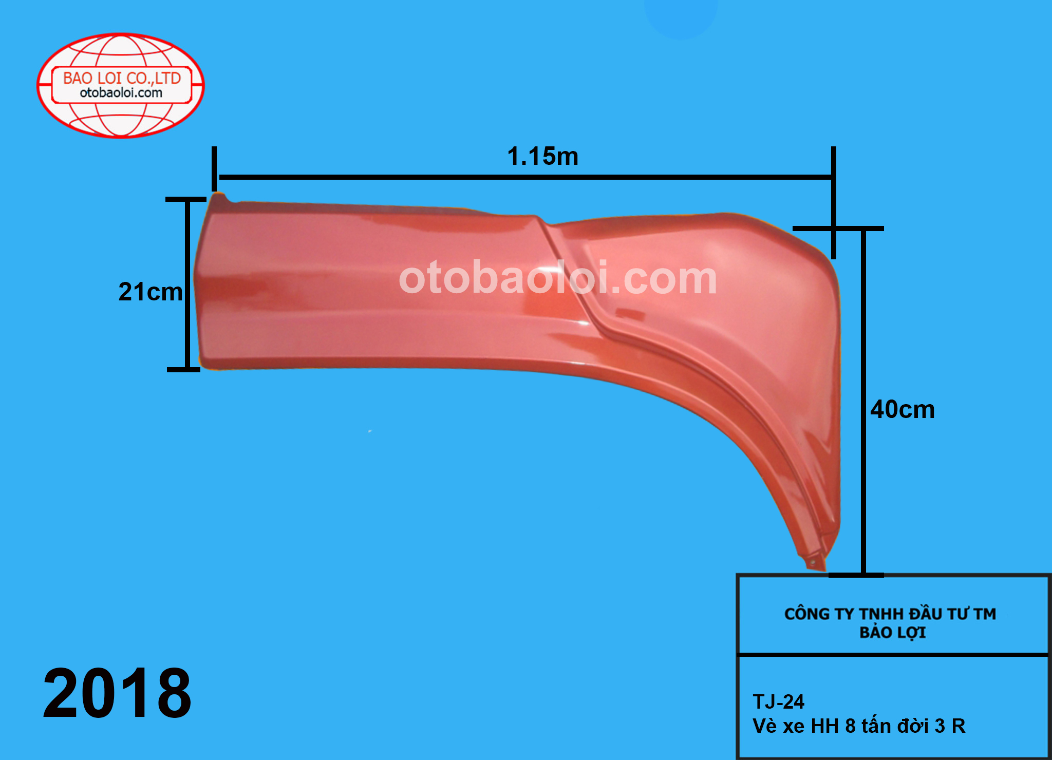 Vè xe HH 8 tấn đời 3 R