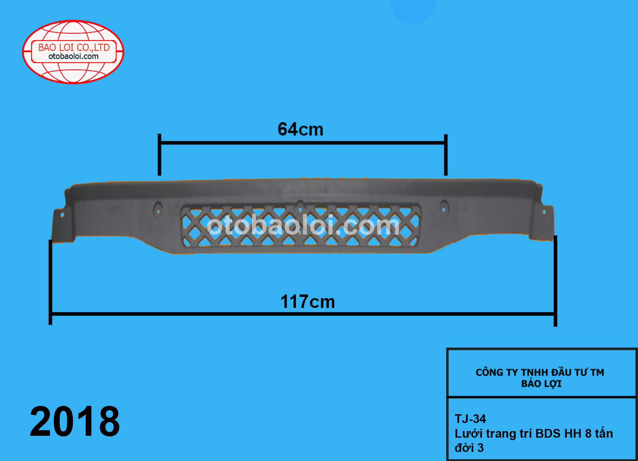Lưới trang trí BDS HH 8 tấn đời 3