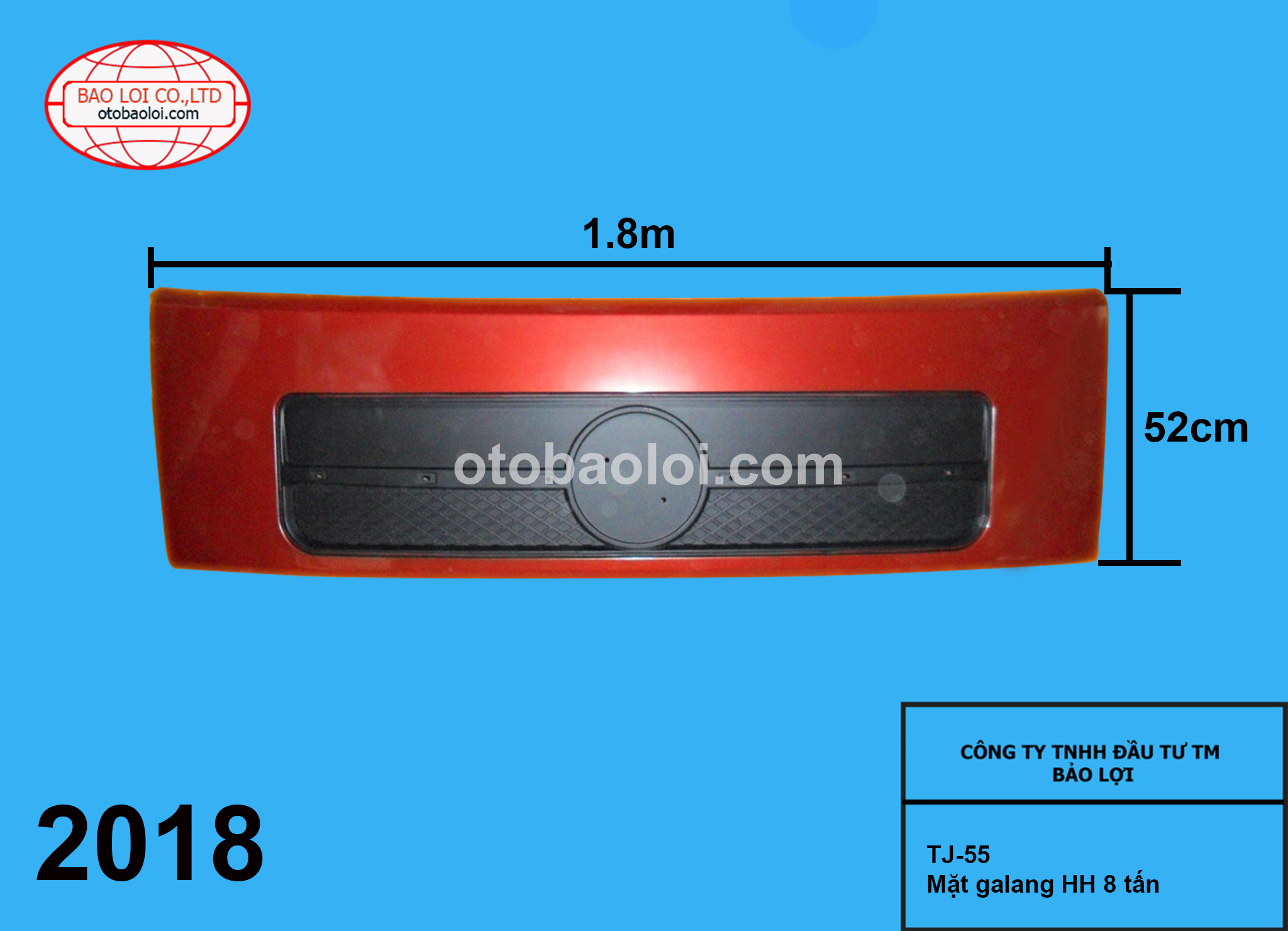 Mặt galang HH 8 tấn