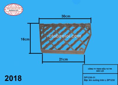 Bậc lên xuống trên L DF1230