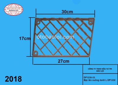 Bậc lên xuống dưới L DF1230