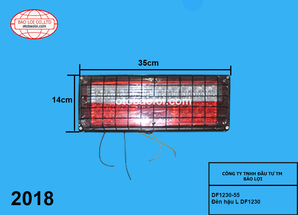 Đèn hậu L DF1230