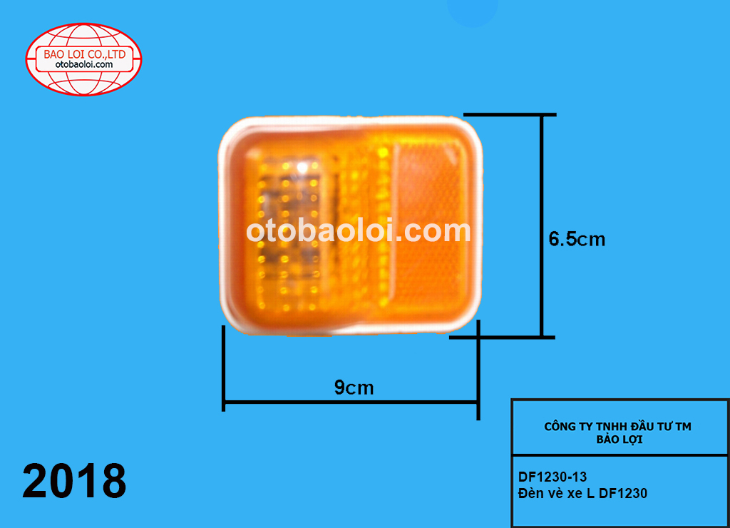 Đèn vè xe L DF1230