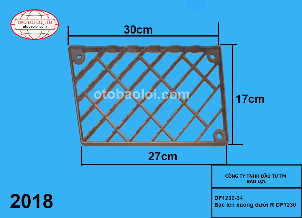 Bậc lên xuống dưới R DF1230